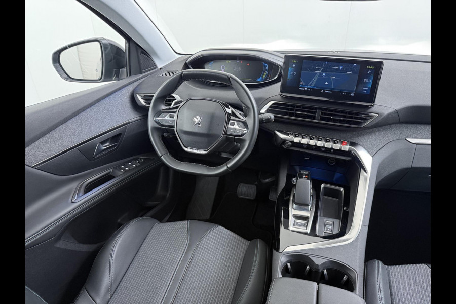 Peugeot 3008 1.6 HYbrid 225 Allure Pack Business PHEV PLUG-IN HYBRIDE | RIJKLAAR! | ONDERHOUD GEHAD BIJ BINNENKOMST | DODEHOEKSENSOR | ACHTERUITRIJCAMERA | STANDKACHEL | INCL. 12 MND BOVAG GARANTIE