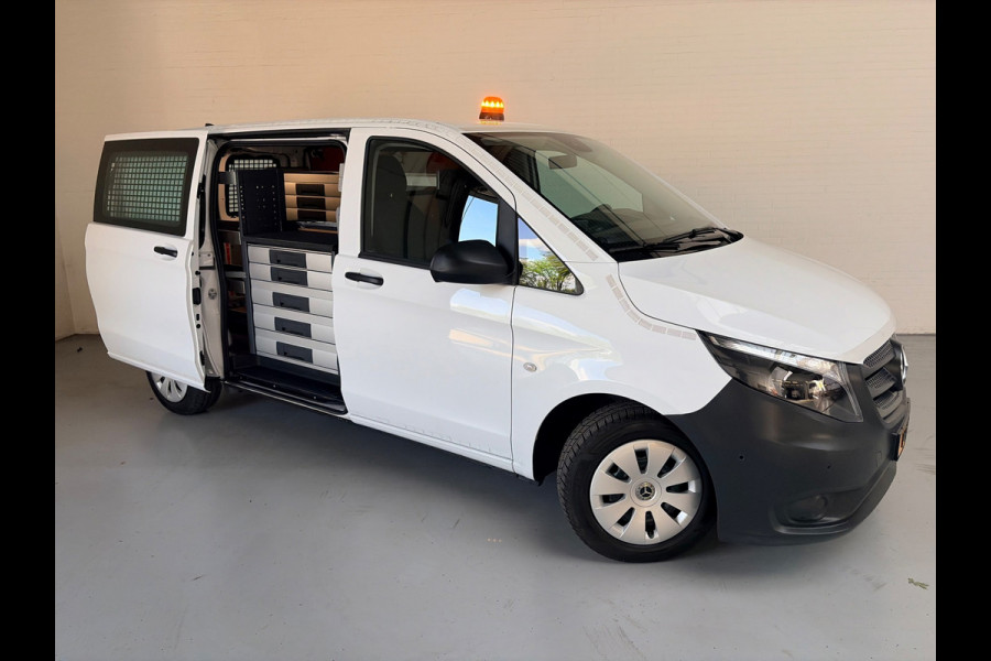 Mercedes-Benz Vito Servicewagen Automaat 114 CDI 140pk L1H1 BOTT, Victron omvormer v230, Standkachel, Trekhaak, RIJKLAARPRIJS!