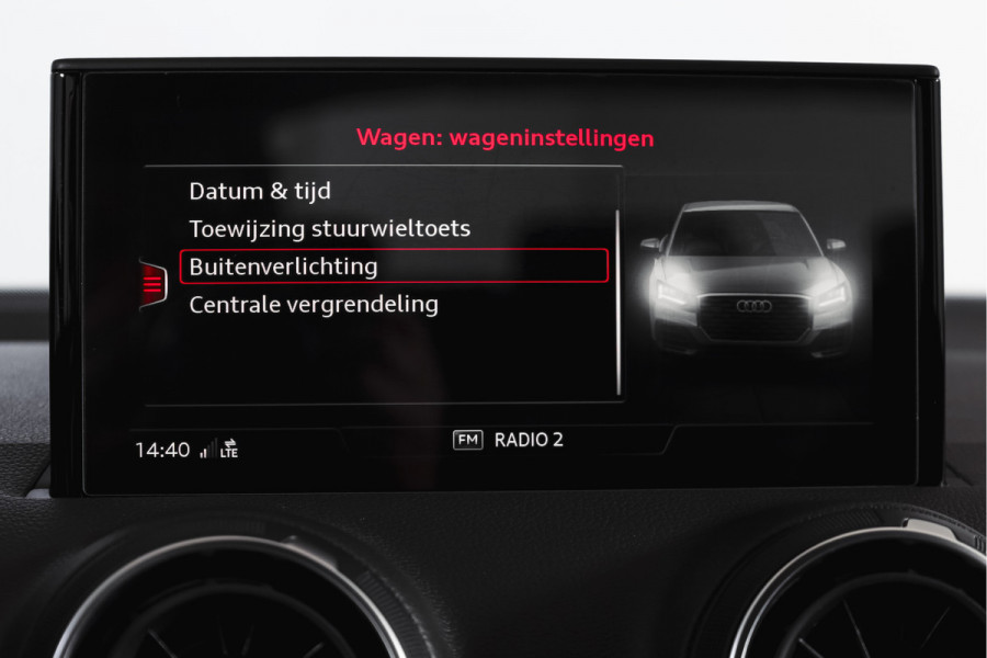 Audi Q2 35 TFSI Pro Line | Dig. Cockpit | Adapt. Cruise | Stoelverw. | PDC | Camera | NAV + App.Connect | ECC | Elek. Klep | LM 17" |