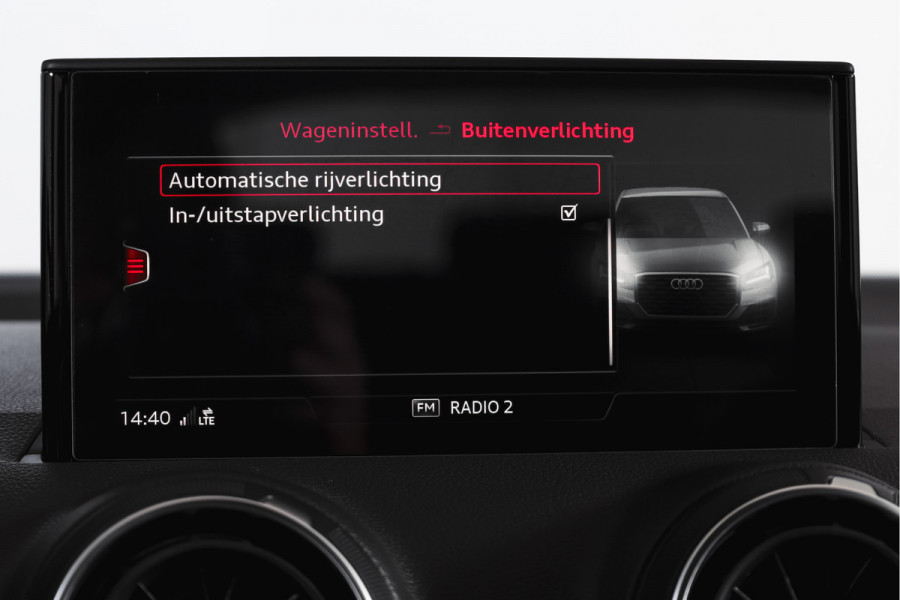 Audi Q2 35 TFSI Pro Line | Dig. Cockpit | Adapt. Cruise | Stoelverw. | PDC | Camera | NAV + App.Connect | ECC | Elek. Klep | LM 17" |