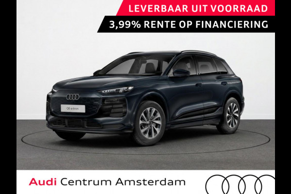 Audi Q6 e-tron Advanced edition 83Kwh 252 pk | Tech pro | Glazen panoramadak | Warmtewerend glas donker tint | Sportstoel zwart leder-kunstl |