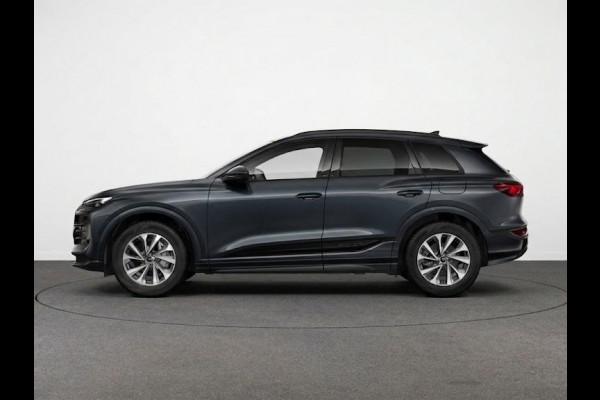 Audi Q6 e-tron Advanced edition 83Kwh 252 pk | Tech pro | Glazen panoramadak | Warmtewerend glas donker tint | Sportstoel zwart leder-kunstl |