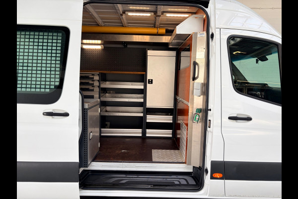 Mercedes-Benz Sprinter Automaat Servicewagen 314 2.2 CDI 140PK L2H2 euro6 BOTT, Victron V230, Standkachel Trekhaak RIJKLAARPRIJS