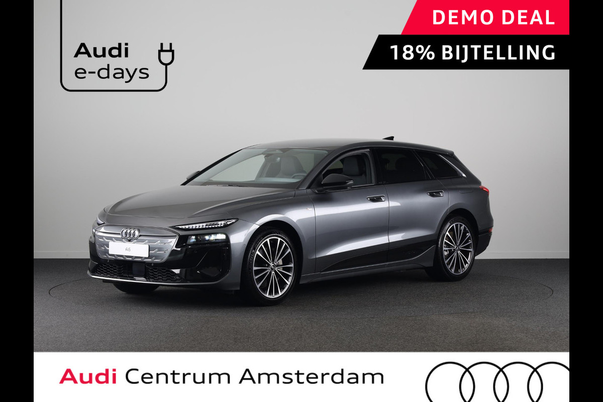 Audi A6 Avant e-tron Advanced edition 100kWh 367 PK Tech Plus pakket, privacy glass, winterpakket, leder interieur