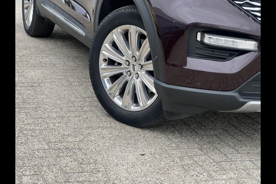 Ford Explorer 3.0 V6 EcoBoost PHEV Platinum | Afneembare trekhaak | Panoramadak | Bang&Olufsen | 360 graden camera | Stoelverwarming/koeling
