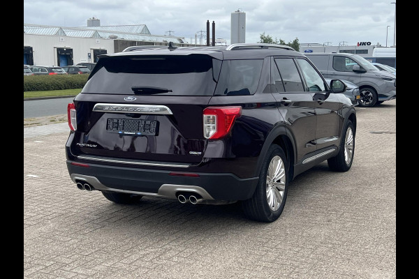 Ford Explorer 3.0 V6 EcoBoost PHEV Platinum | Afneembare trekhaak | Panoramadak | Bang&Olufsen | 360 graden camera | Stoelverwarming/koeling