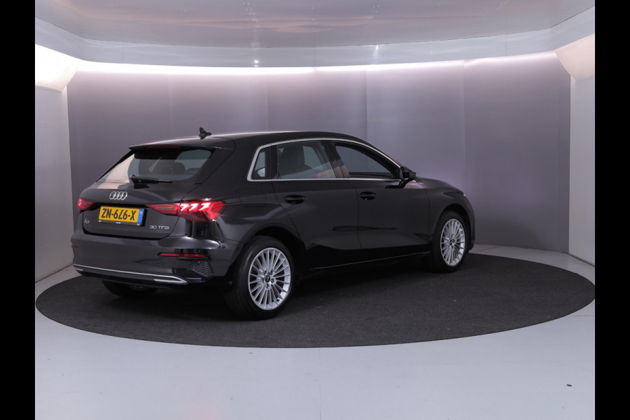 Audi A3 Sportback 30 TFSI Advanced edition 110 pk S-tronic | Navigatie | Parkeersensoren achter | LED koplampen | Cruise control | Apple Carplay/Android Auto |