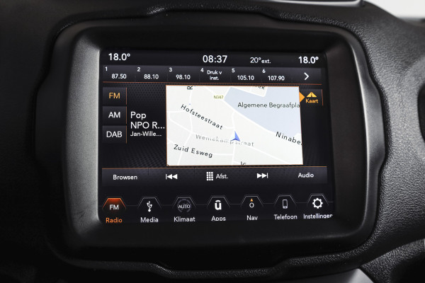 Jeep Renegade 1.6 E-Torq Night Eagle II 111PK | Cruise | PDC | NAV | ECC | DAB | LM 18" |