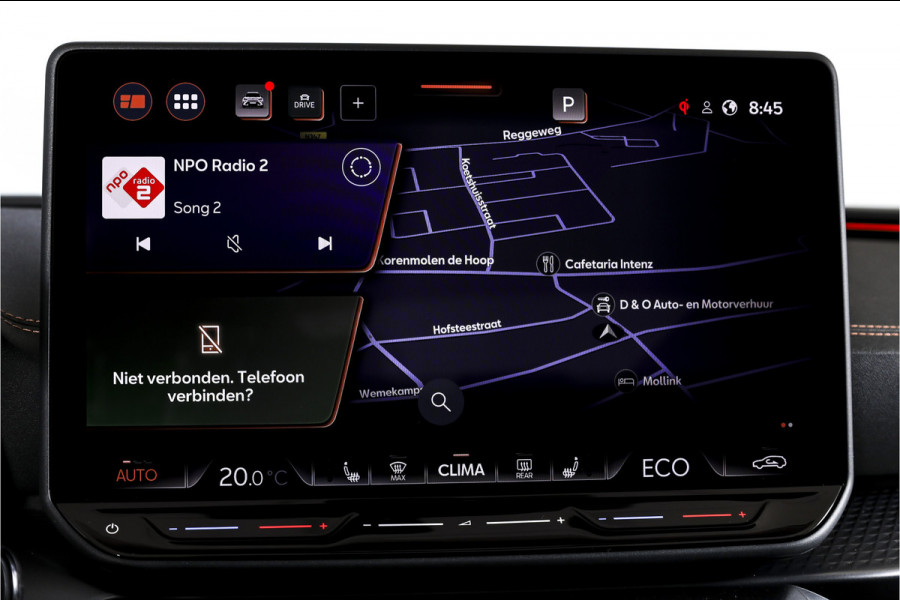 CUPRA Formentor 1.5 TSI e-Hybrid VZ Performance | Dig. Cockpit | Adapt. Cruise | Stoel-+Stuurverw. | PDC | Camera | NAV + App. Connect | ECC | Sennheiser | Elek. Klep | LM 19" | 5475