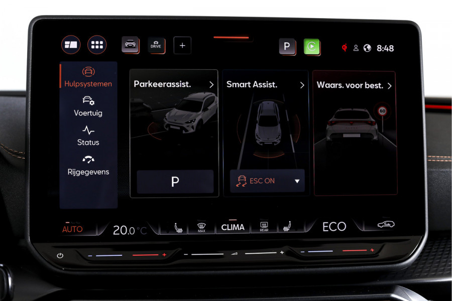 CUPRA Formentor 1.5 TSI e-Hybrid VZ Performance | Dig. Cockpit | Adapt. Cruise | Stoel-+Stuurverw. | PDC | Camera | NAV + App. Connect | ECC | Sennheiser | Elek. Klep | LM 19" | 5475