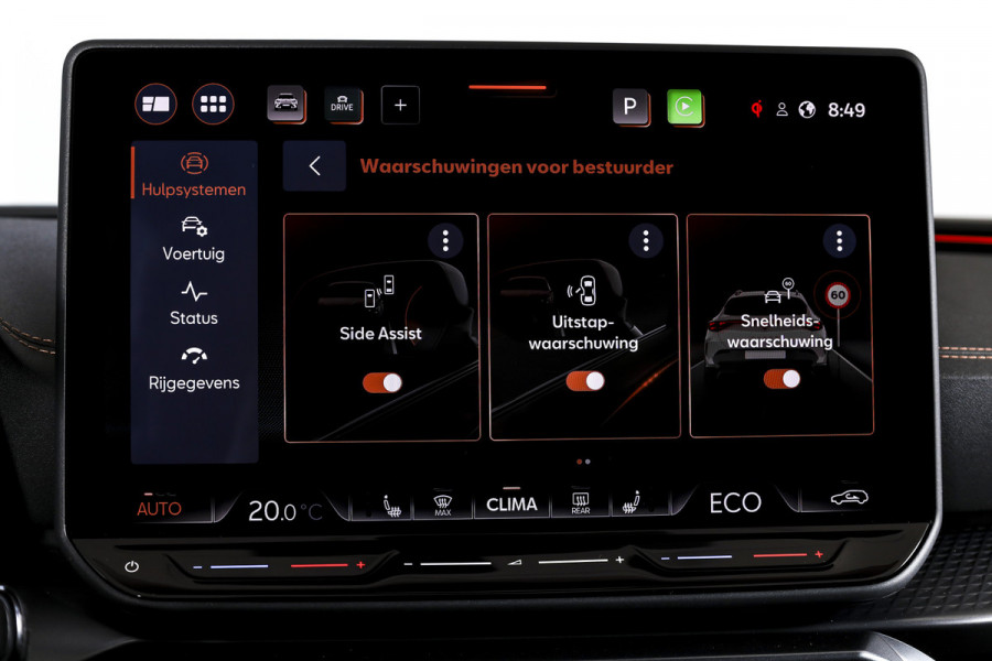 CUPRA Formentor 1.5 TSI e-Hybrid VZ Performance | Dig. Cockpit | Adapt. Cruise | Stoel-+Stuurverw. | PDC | Camera | NAV + App. Connect | ECC | Sennheiser | Elek. Klep | LM 19" | 5475