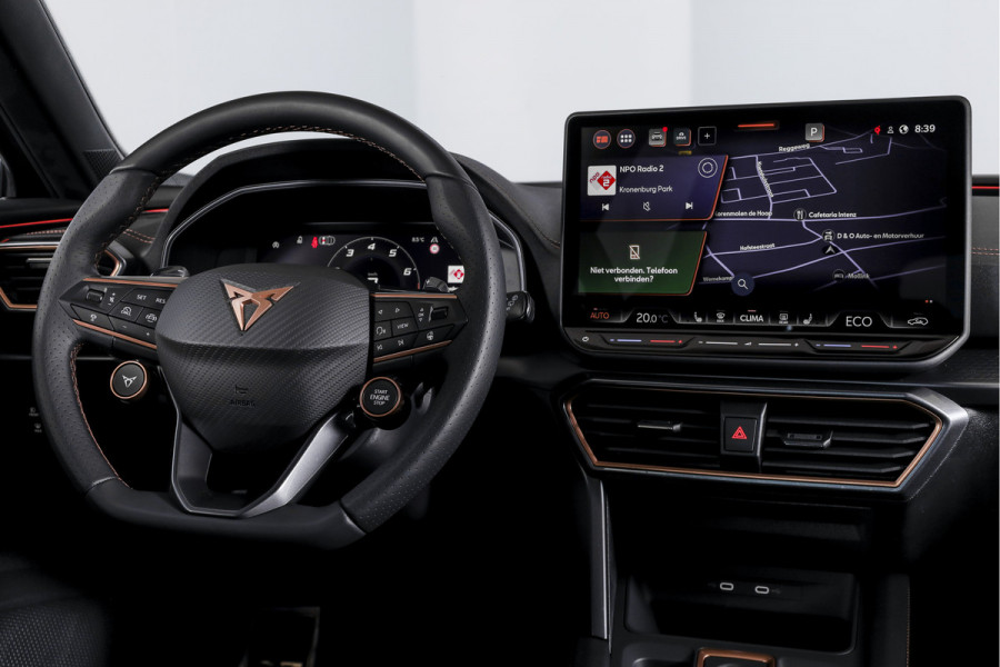 CUPRA Formentor 1.5 TSI e-Hybrid VZ Performance | Dig. Cockpit | Adapt. Cruise | Stoel-+Stuurverw. | PDC | Camera | NAV + App. Connect | ECC | Sennheiser | Elek. Klep | LM 19" | 5475