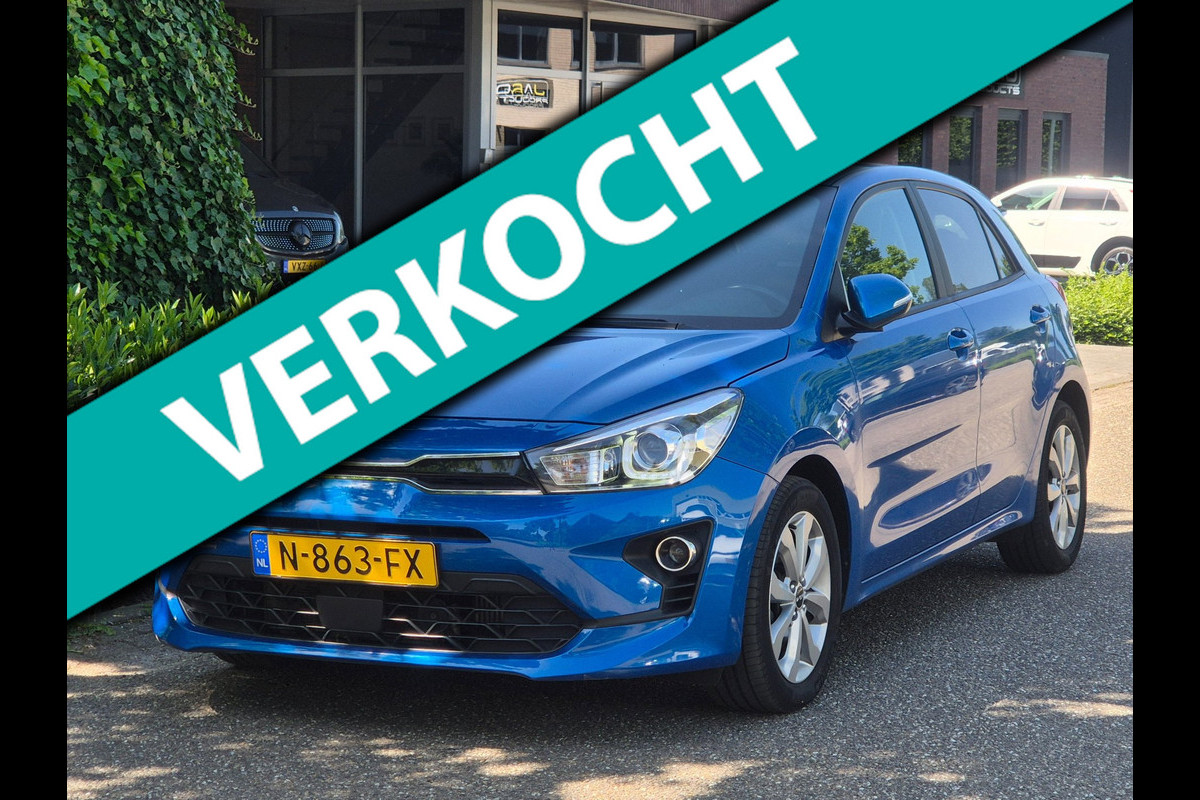 Kia Rio T-GDi MHEV Dynamic Plus Line Camera CarPlay ACC Navi NAP Automaat Hybride Stoelverwarming LED