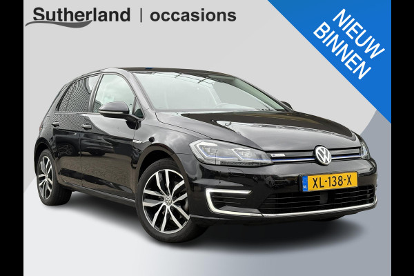 Volkswagen e-Golf e-Golf 136pk | SOH 88,7% | Virtual Cockpit | Stoelverwarming | Adaptive Cruise | Camera |