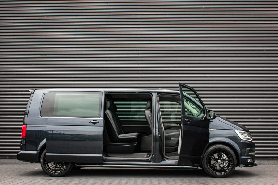 Volkswagen Transporter 2.0 TDI L2H1 DC 204PK JB-EDITION DSG / PDC / DUBBEL CABINE / LEDEREN BEKLEDING / FULL / APPLE CARPLAY /NAVI