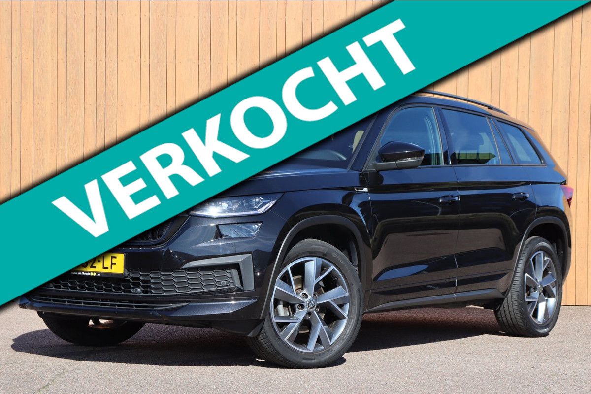 Škoda Kodiaq 1.5 TSI Sportline Business org.NL trekhaak el.klep stoelverw camera