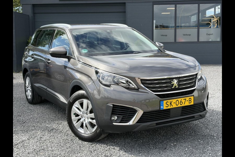 Peugeot 5008 1.2 PureTech Active 1e Eigenaar,D-riem 12-2023,Trekhaak,7 Persoons,6 Bak,Carplay,Clima,Cruise,131pk,Pdc,Dealer Onderhouden,N.A.P,Apk tot 05-2027
