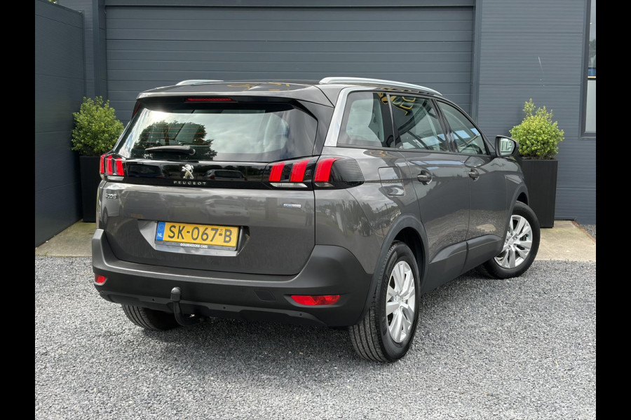 Peugeot 5008 1.2 PureTech Active 1e Eigenaar,D-riem 12-2023,Trekhaak,7 Persoons,6 Bak,Carplay,Clima,Cruise,131pk,Pdc,Dealer Onderhouden,N.A.P,Apk tot 05-2027