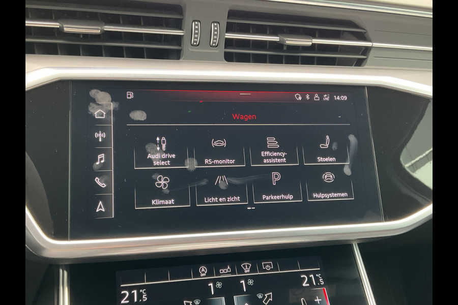 Audi RS6 4.0 TFSI 600PK Ceramic HUD Carbon Nardo 4WS Pano.dak Softclose B&O 360° Dealer-Serviced!