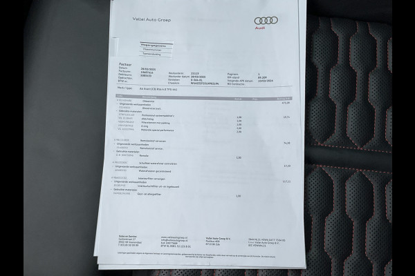 Audi RS6 4.0 TFSI 600PK Ceramic HUD Carbon Nardo 4WS Pano.dak Softclose B&O 360° Dealer-Serviced!