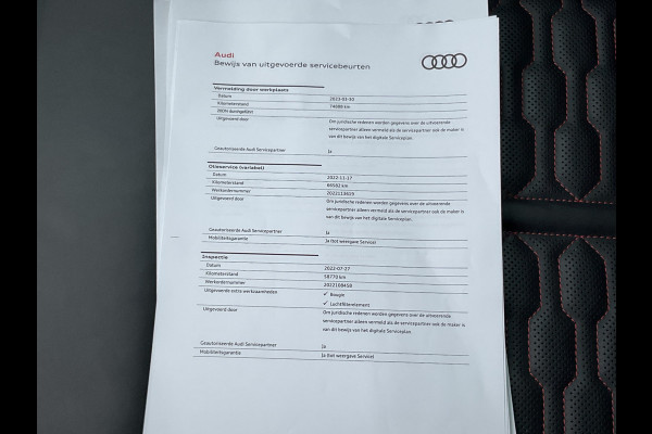 Audi RS6 4.0 TFSI 600PK Ceramic HUD Carbon Nardo 4WS Pano.dak Softclose B&O 360° Dealer-Serviced!