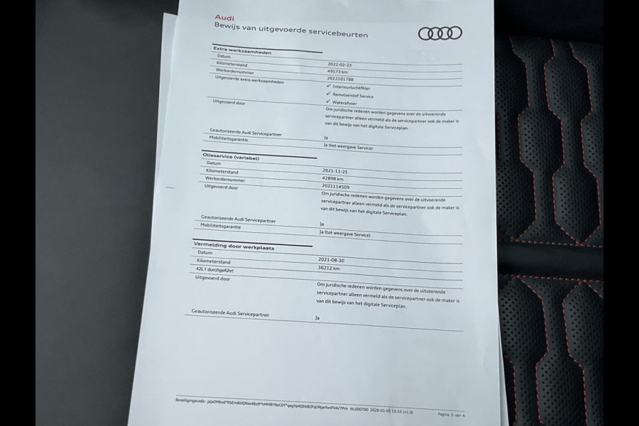Audi RS6 4.0 TFSI 600PK Ceramic HUD Carbon Nardo 4WS Pano.dak Softclose B&O 360° Dealer-Serviced!