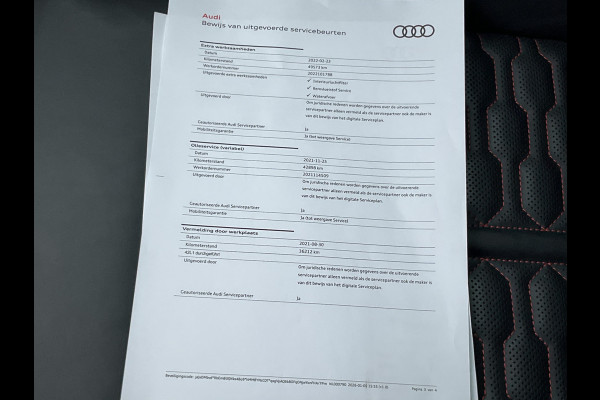 Audi RS6 4.0 TFSI 600PK Ceramic HUD Carbon Nardo 4WS Pano.dak Softclose B&O 360° Dealer-Serviced!