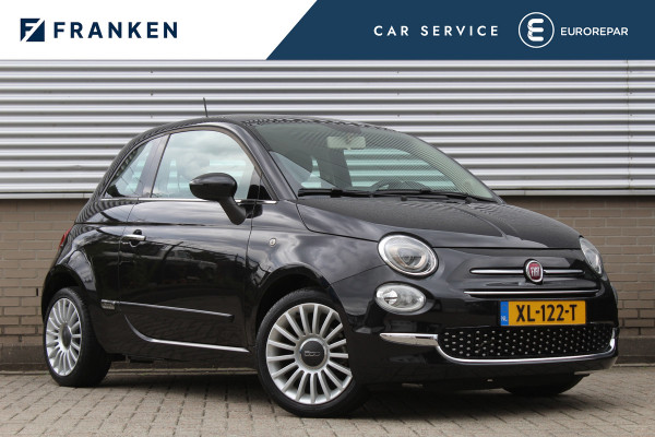 Fiat 500 0.9 TwinAir Turbo Lounge | Lage KM! | Panoramadak | Parkeersensoren | Navigatie
