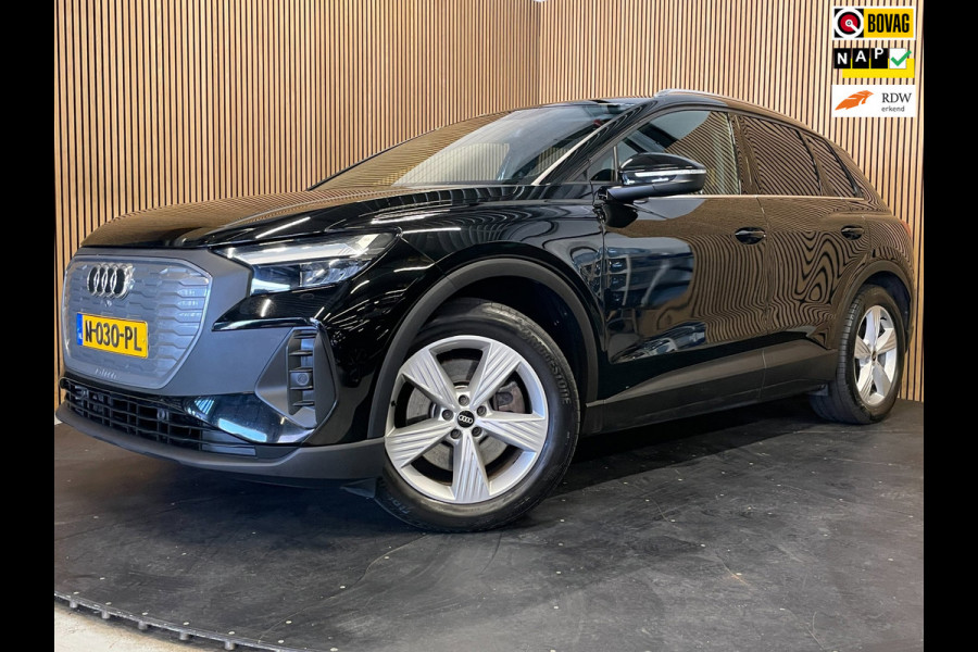 Audi Q4 e-tron 40 Advanced edition 77 kWh|89% SOH|ELEK.TREKHAAK|ACC|CARPLAY|CAMERA|STOELVERWARM.|NAP|NL-AUTO|INCL.BTW|1e EIGENAAR|