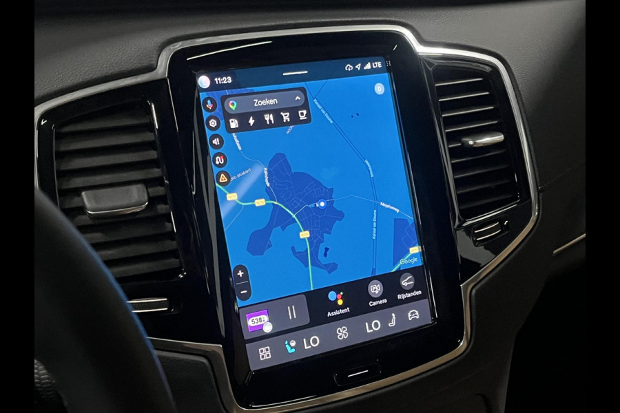 Volvo XC90 2.0 T8 Recharge AWD Ultra Dark Luchtvering | Bowers & Wilkins | Massage | Stoel-/Stuurverwarming | 360 camera | Head-up | 22" wielen | Google