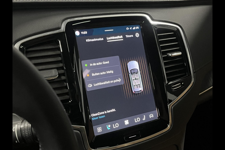 Volvo XC90 2.0 T8 Recharge AWD Ultra Dark Luchtvering | Bowers & Wilkins | Massage | Stoel-/Stuurverwarming | 360 camera | Head-up | 22" wielen | Google