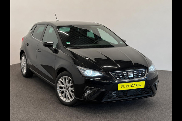 Seat Ibiza 1.0 Eco TSI Xcellence DSG-7 Aut. 115 pk LED Navi 9,2” Virtual Cockpit Keyless Stoelverwarming CarPlay PDC Privacy Glass