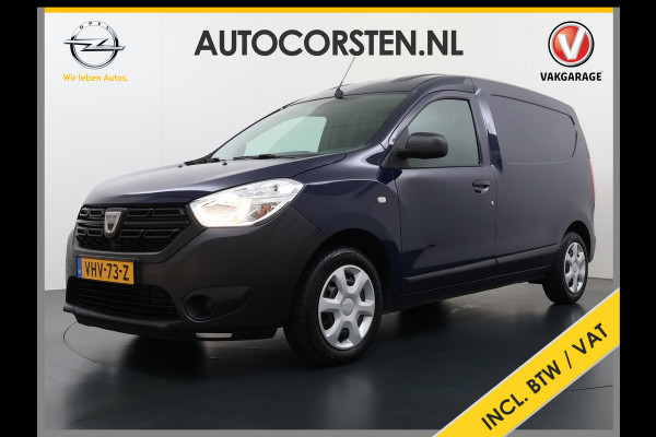 Dacia Dokker DCi Airco Navi Trekhaak Euro 6 DAB Bluetooth Essential Betonplex Vloer Lat om Lat betimmering Schuifdeur Origineel Nederlandse Auto 1.5DCI