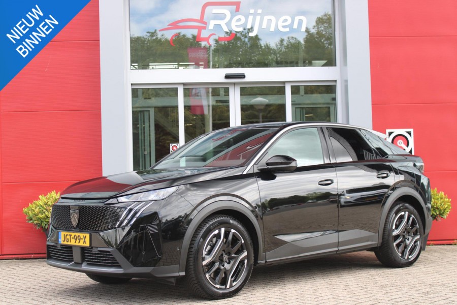 Peugeot E-3008 ALLURE AVANTAGE 210PK 73 kWh | AGR STOEL | 360° VISION & DRIVE ASSIST PACK: ANTI DIEFSTAL ALARM MET SUPERVERGRENDELING/VERWARMBAAR STUURWIEL/VISEOPARK 360° HD CAMERA MET PARKEERHULP VOOR BUITENSPIEGELS MET KANTELFUNCTIE/ADAPTIVE CRUISE CONTROL/LANE CHANGE ASSIST/DODEHOEK DETECTIE | PANORAMIC NAVIGATION PACK | WARMTEPOMP | LED KOPLAMPEN | KEYLESS ENTRY/START | GESCHEIDEN AIRCONDITIONING | 19" LICHTMETALEN VELGEN | 3 FASE | DRAADLOZE APPLE CARPLAY/ANDROID AUTO |  STOEL VERWARMING |