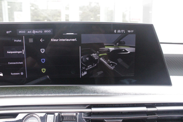 Peugeot E-3008 ALLURE AVANTAGE 210PK 73 kWh | AGR STOEL | 360° VISION & DRIVE ASSIST PACK: ANTI DIEFSTAL ALARM MET SUPERVERGRENDELING/VERWARMBAAR STUURWIEL/VISEOPARK 360° HD CAMERA MET PARKEERHULP VOOR BUITENSPIEGELS MET KANTELFUNCTIE/ADAPTIVE CRUISE CONTROL/LANE CHANGE ASSIST/DODEHOEK DETECTIE | PANORAMIC NAVIGATION PACK | WARMTEPOMP | LED KOPLAMPEN | KEYLESS ENTRY/START | GESCHEIDEN AIRCONDITIONING | 19" LICHTMETALEN VELGEN | 3 FASE | DRAADLOZE APPLE CARPLAY/ANDROID AUTO |  STOEL VERWARMING |