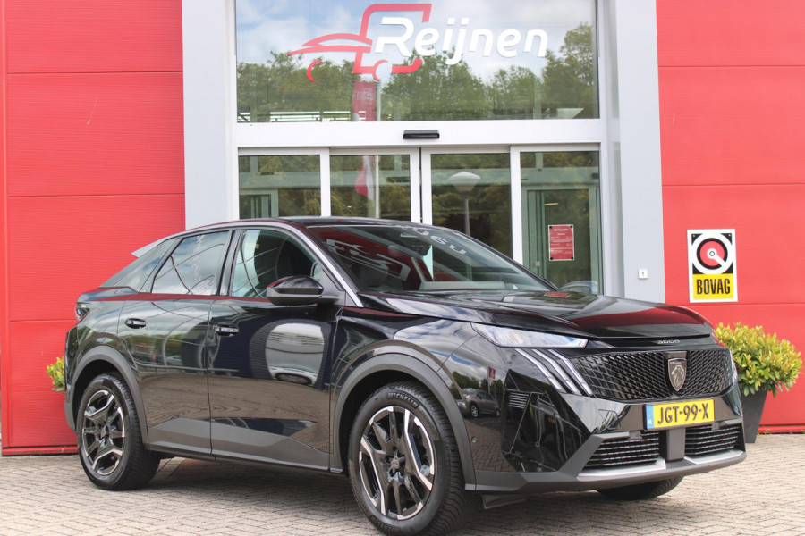 Peugeot E-3008 ALLURE AVANTAGE 210PK 73 kWh | AGR STOEL | 360° VISION & DRIVE ASSIST PACK: ANTI DIEFSTAL ALARM MET SUPERVERGRENDELING/VERWARMBAAR STUURWIEL/VISEOPARK 360° HD CAMERA MET PARKEERHULP VOOR BUITENSPIEGELS MET KANTELFUNCTIE/ADAPTIVE CRUISE CONTROL/LANE CHANGE ASSIST/DODEHOEK DETECTIE | PANORAMIC NAVIGATION PACK | WARMTEPOMP | LED KOPLAMPEN | KEYLESS ENTRY/START | GESCHEIDEN AIRCONDITIONING | 19" LICHTMETALEN VELGEN | 3 FASE | DRAADLOZE APPLE CARPLAY/ANDROID AUTO |  STOEL VERWARMING |