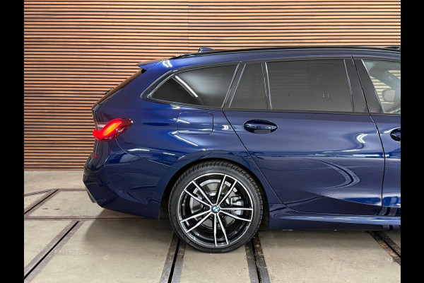 BMW 3 Serie Touring 330e High Executive M-Sport| Panorama | ACC | Trekhaak | 360° Camera | HiFi | Leder/Alcantara | Tansanite Blue