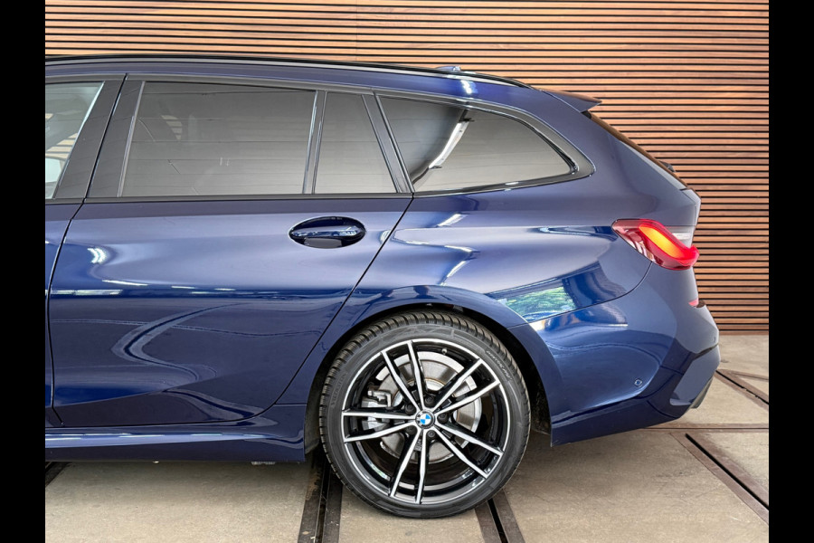 BMW 3 Serie Touring 330e High Executive M-Sport| Panorama | ACC | Trekhaak | 360° Camera | HiFi | Leder/Alcantara | Tansanite Blue