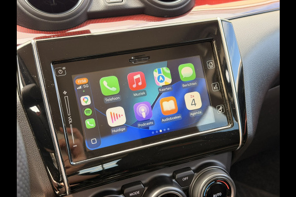 Suzuki Swift 1.4 Sport Smart Hybrid Camera CarPlay ACC 17'' LED Stoelverwarming