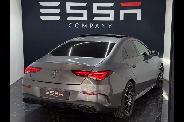 Mercedes-Benz CLA-Klasse 200 AMG Edition Pano Dodehoek Camera Sfeerver 19"