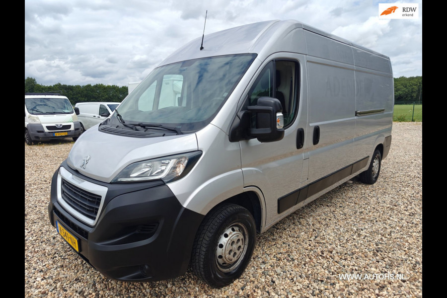 Peugeot Boxer 2.0 BlueHDI L3H2, EURO 6 , LANG , 2x Schuifdeur ,navi ,camera, cruise, Apk maart 2027 , 163 PK
