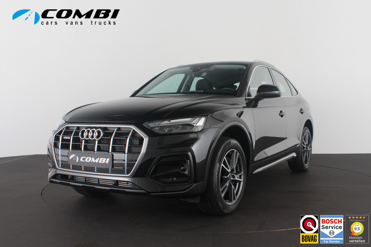 Audi Q5 Sportback 50 TFSI e Advanced edition > Leer/Camera/Matrix-LED/19inch/Mythos Black Metallic