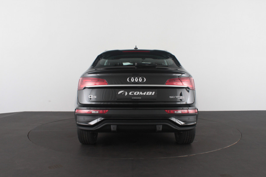 Audi Q5 Sportback 50 TFSI e Advanced edition > Leer/Camera/Matrix-LED/19inch/Mythos Black Metallic