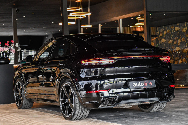 Porsche Cayenne Coupé 3.0 E-Hybrid Sport Design Platinum, Chrono, Luchtv, Sportuitl, Pano, Softcl, ACC,360,Koeling,HUD,Entertainme
