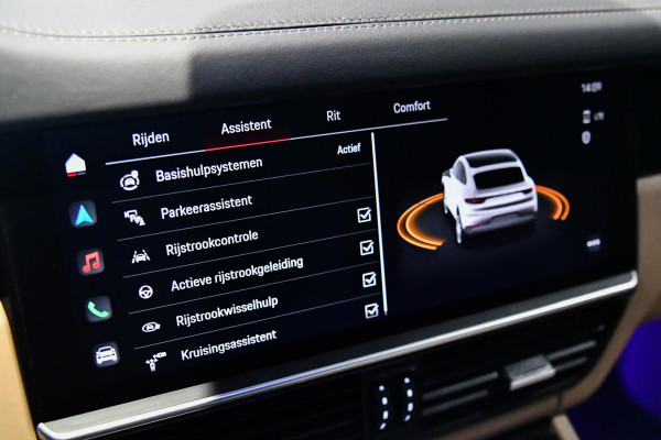 Porsche Cayenne Coupé 3.0 E-Hybrid Sport Design Platinum, Chrono, Luchtv, Sportuitl, Pano, Softcl, ACC,360,Koeling,HUD,Entertainme