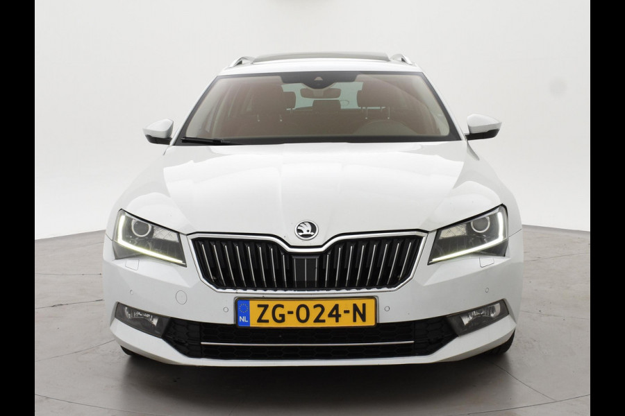 Škoda Superb Combi 2.0 TDI 150 PK DSG AUT. *BTW* + PANORAMA | LEDER | CANTON | LED | MEMORY