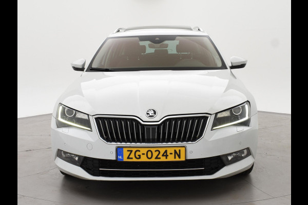 Škoda Superb Combi 2.0 TDI 150 PK DSG AUT. *BTW* + PANORAMA | LEDER | CANTON | LED | MEMORY