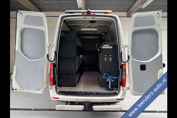 Mercedes-Benz Sprinter Servicewagen automaat 316 160PK 2.2 CDI euro6 L2H2 Trekhaak 3500KG! Kasten, Victron V230, RIJKLAARPRIJS!