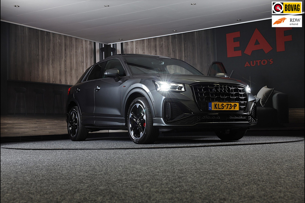 Audi Q2 35 TFSI S Line / 150 PK / AUT / Virtual Cockpit / Navi / ACC / Open Panoramadak / Ecc / Led / Pdc / Trekhaak / 18 Inch
