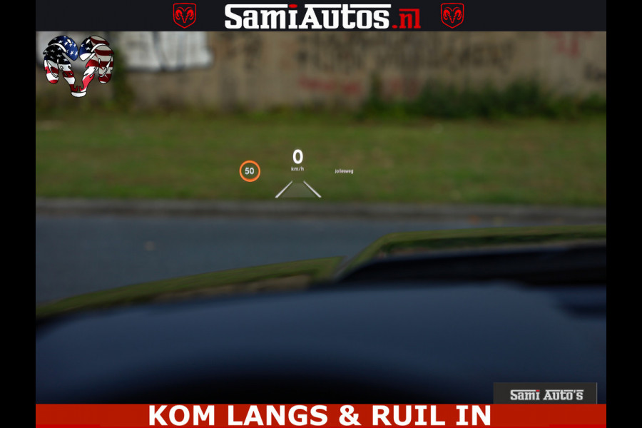 Dodge Ram LONGHORN ® EDITION | NEW SADDLE LEATHER | VIRTUAL | HEAD UP | PANODAK | LUCHTVERING | BOM VOL | DC | 5,7L V8 HEMI 402 PK | CREW CAB | DUBBELE CABINE | 4X4 | 5 PERSOONS | GRIJSKENTEKEN | LIMITED